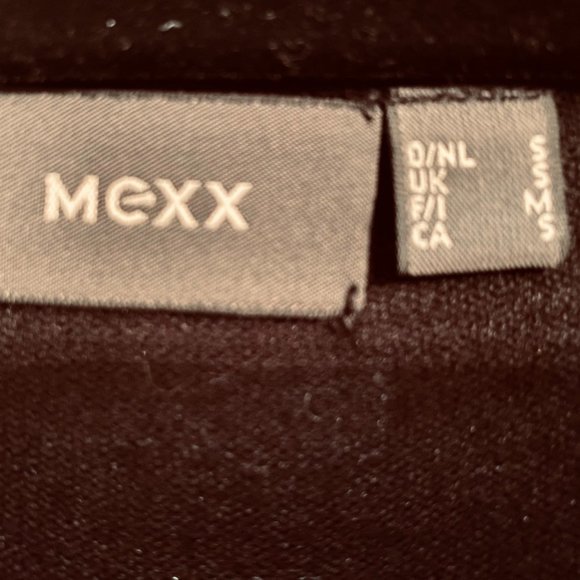 *NOT FOR SALE/SOLD* Mexx Sweater Dress (Sz S) Black - Picture 3 of 3